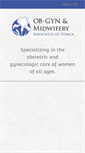 Mobile Screenshot of ithacaobgyn.com